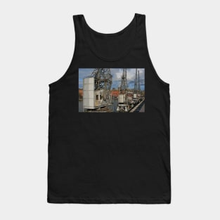 Cranes at Bristol Docks Tank Top